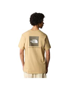 Camiseta The North Face Red Box Beige Hombre