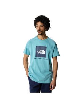 Camiseta The North Face Red Box Azul Hombre