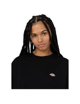 Camiseta Dickies Mapleton Negro Mujer