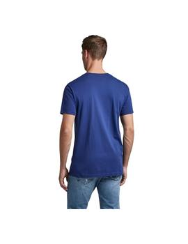 Camiseta G-Star Originals Azul Hombre