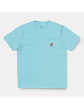 Camiseta Carhartt Pocket Azul Claro Hombre