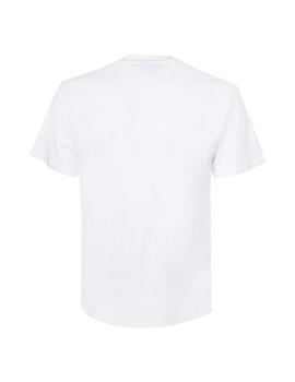 Camiseta Market Smiley Collage Blanco Hombre