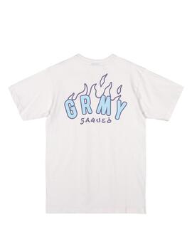 Camiseta Grimey Cloven Tongues Saqueo Blanco Unisex