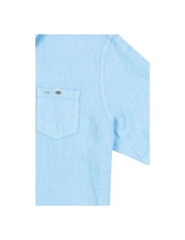 Camisa Tiwel Musu Azul Hombre
