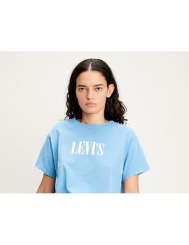 Camiseta Levi's Graphic Azul Mujer
