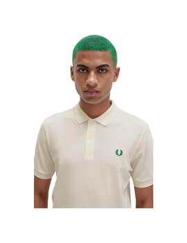 Polo Fred Perry Plain Beige Hombre