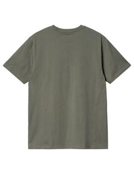 Camiseta Carhartt S/S Pocket Verde Unisex