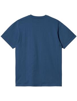 Camiseta Carhartt S/S Chase Marino Unisex