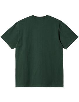 Camiseta Carhartt S/S Chase Verde Unisex