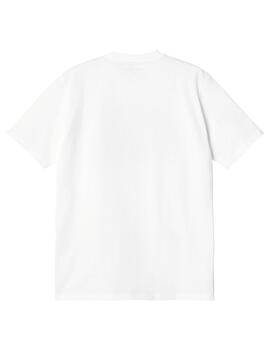 Camiseta Carhartt S/S Fibo Blanco Unisex