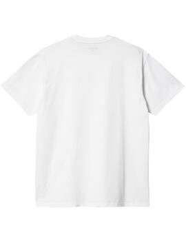 Camiseta Carhartt S/S Pocket Heart Blanco Unisex