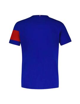Camiseta Le Coq Stortif Tricolore Marino Unisex