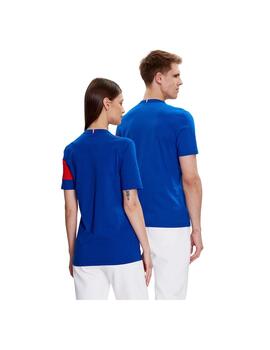 Camiseta Le Coq Stortif Tricolore Marino Unisex