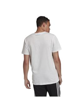 Camiseta Adidas Multi Fade Blanca Hombre