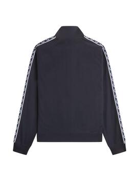 Chaqueta Fred Perry Contrast Tape Track Marino Hombre