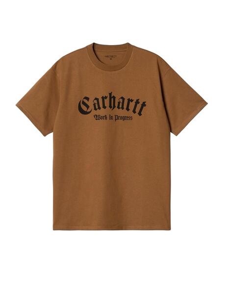Camiseta Carhartt Onyx Marron Hombre