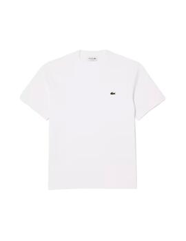 Camiseta Lacoste Clásica Blanca Hombre