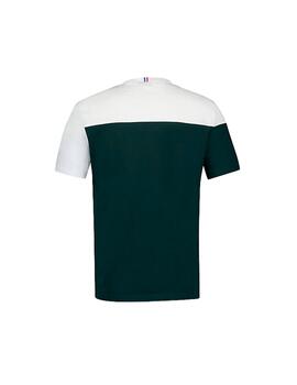 Camiseta Le Coq Sportif BAT SS Nº 3 Verde Hombre