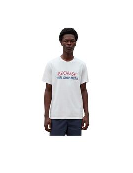 Camiseta Ecoalf Meltialf Blanca Hombre