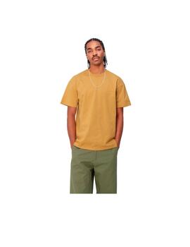 Camiseta Carhartt S/S Chase Amarilla Hombre