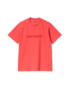 Camiseta Carhartt S/S Duster Roja Hombre
