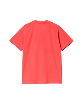 Camiseta Carhartt S/S Duster Roja Hombre