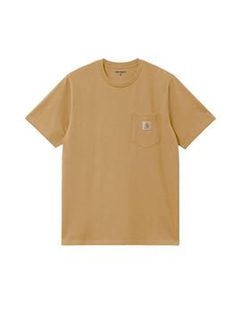 Camiseta Carhartt S/S Pocket Marrón Hombre