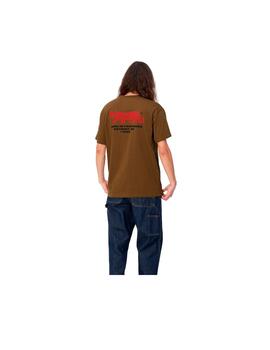 Camiseta Carhartt S/S Rocky Marrón Hombre