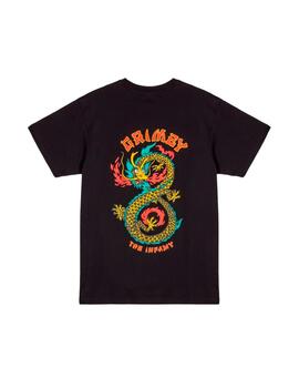 Camiseta Grimey The Lucky Dragon Negra Hombre