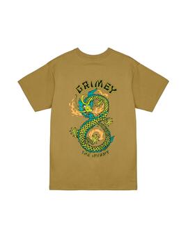 Camiseta Grimey The Lucky Dragon Verde Hombre