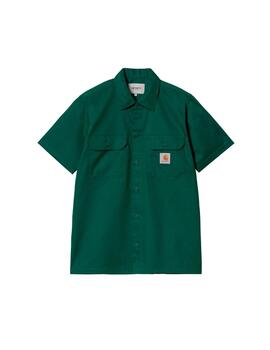 Camisa Carhartt S/S Master Verde Hombre