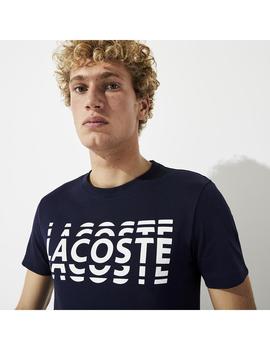 Camiseta de hombre Lacoste SPORT en felpa de algod