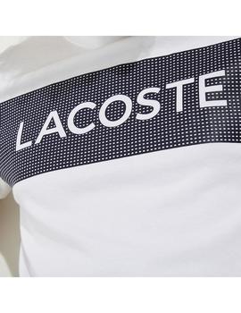 Camiseta de hombre Lacoste SPORT estampada transpi