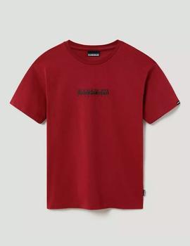 Camiseta Napapijri S-Box SS Granate