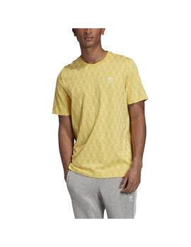 Camiseta Adidas Mono Aop Amarillo