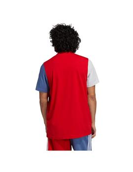 Camiseta Adidas Trefoil Roja Hombre