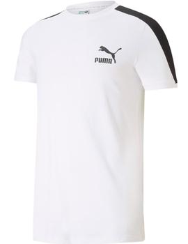 Camiseta Puma Iconic T7 Blanca Hombre