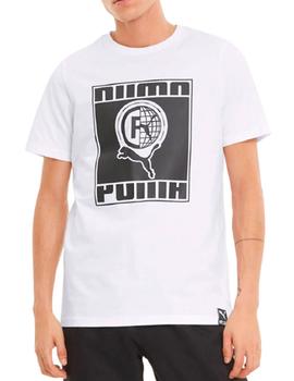 Camiseta Puma International Blanca Hombre