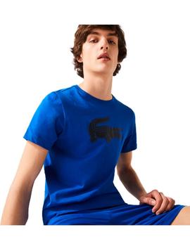 Camiseta Lacoste Logo Azul Hombre