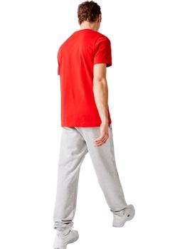 Camiseta Lacoste Roja Hombre