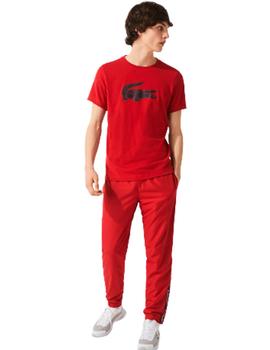 Camiseta Lacoste Logo Roja Hombre