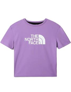 Camiseta The North Face W MA Morada Mujer