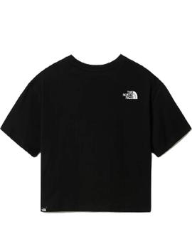 Camiseta The North Face W Cropped Negra Mujer