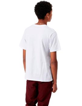 Camiseta Carhartt Pocket Blanca Hombre