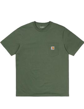 Camiseta Carhartt Pocket Verde Hombre