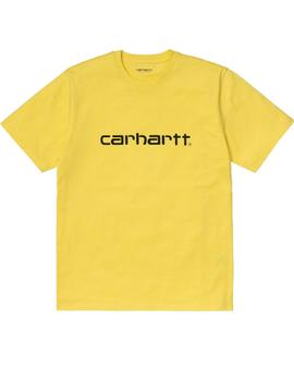 Camiseta Carhartt S/S Script Amarilla