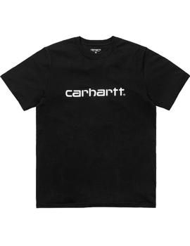 Camiseta Carhartt S/S Script Negra