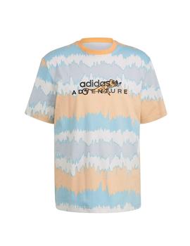 Camiseta Adidas ADV Aop Multicolor Hombre