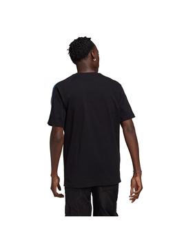 Camiseta Adidas Tricol 2 Negra Hombre