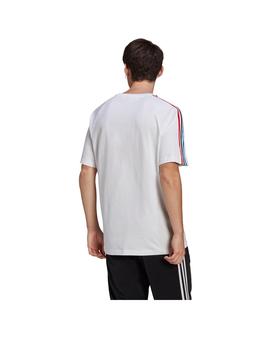 Camiseta Adidas Tricol 2 Blanca Hombre